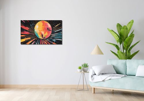 Obraz 90x50cm Disco Gra! na Arena.pl