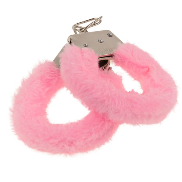 Metalowe Kajdanki Z Extra Grubym Futrem Kolory zdjęcie 5