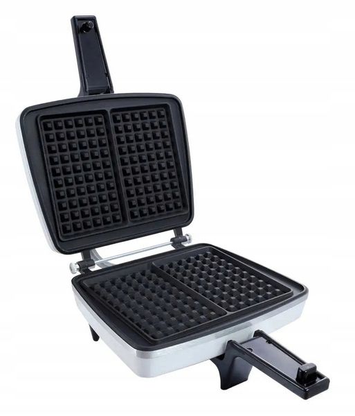 Gofrownica Dezal 301.4W 1300 W Biały + Drewniany widelec zdjęcie 7