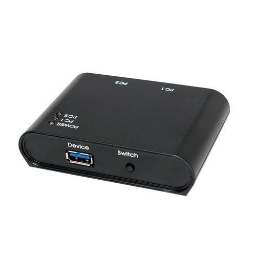 Przełącznik 2xUSB3.0, czarny na Arena.pl