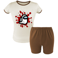 Krótka Piżama dziecięca Among US