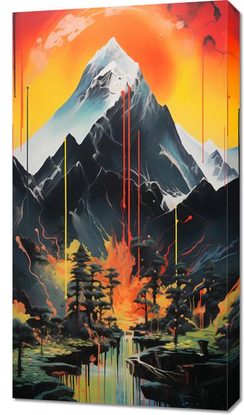 Obraz 50x90cm Górska Alchemia zdjęcie 1