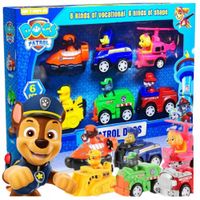 FIGURKI/POJAZDY  PSI PATROL ZESTAW 6 FIGUREK Mega