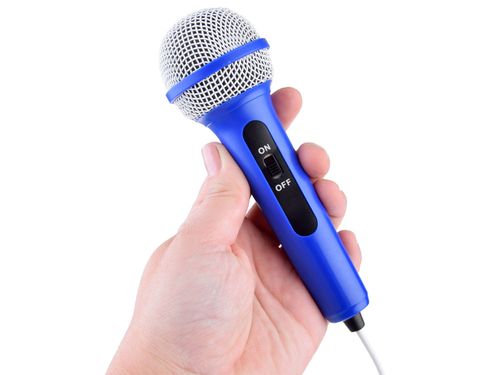 NIEBIESKI  Z MIKROFONEM DLA DZIECI  GŁÓSNIK na Arena.pl