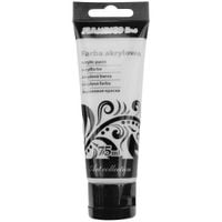 farba akrylowa 75 ml flamingo - srebrna