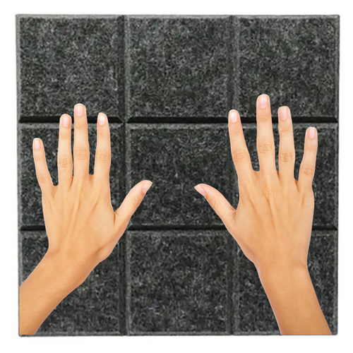 Panele Ścienne Filcowe 3D Kwadrat Zagłówek Samoprzylepne Akustyczne Soft na Arena.pl