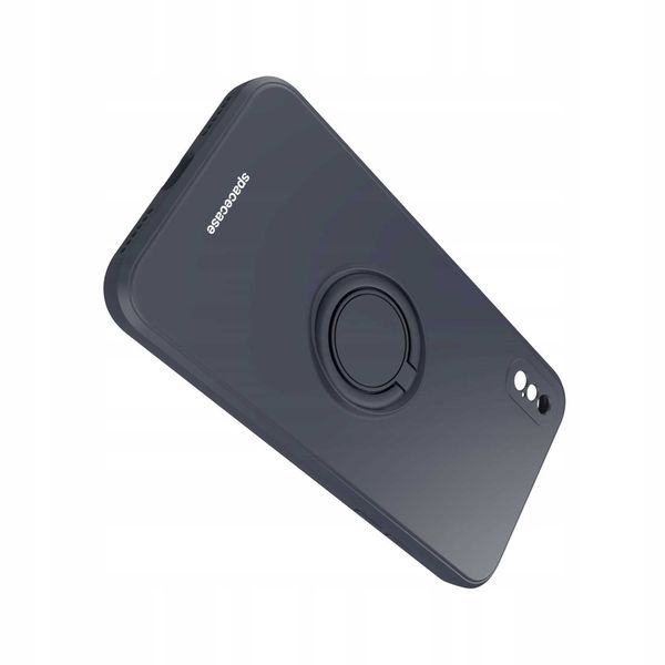 Spacecase Silicone Ring Iphone X/Xs Black zdjęcie 6