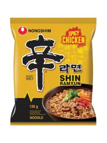 Zupa instant koreańska shin ramyun pikantna o smaku kurczaka w bulionie non shim na Arena.pl