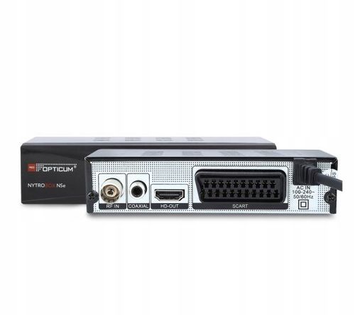 TUNER DVB-T2 OPTICUM NYTROBOX NSe H.265 na Arena.pl