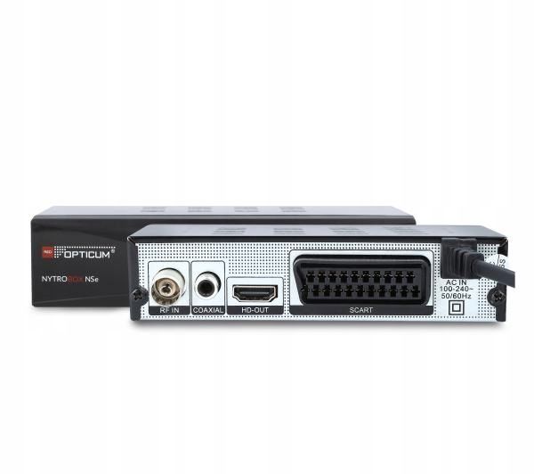 TUNER DVB-T2 OPTICUM NYTROBOX NSe H.265 zdjęcie 11