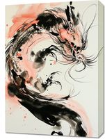 Obraz 50x70cm Smocza Furia