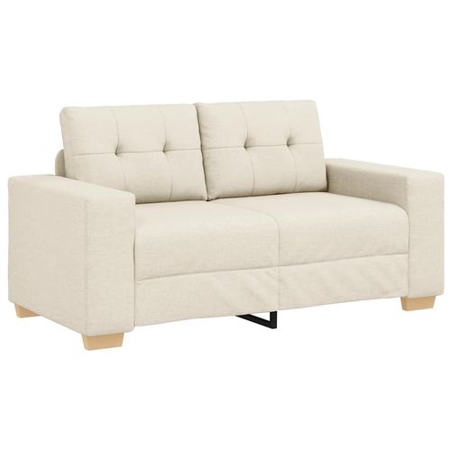 Sofa dwuosobowa obity lnem, 120 cm na Arena.pl