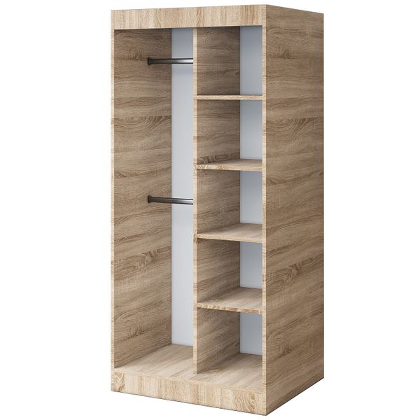 Korpus szafy 90 Regał ANTRACYT - RÓŻNE UKŁADY zdjęcie 3