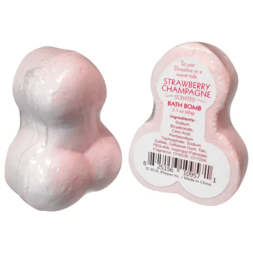 kheper games kula do kąpieli strawberry champagne, aromatyczna 80g na Arena.pl