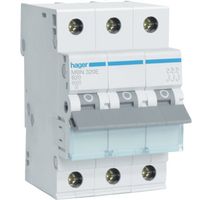 wyłącznik nadprądowy 6ka 3-polowy b 20a - e+1mbn320e