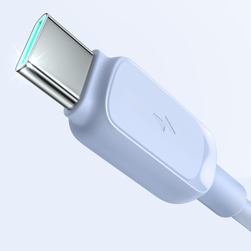 kabel przewód usb-a - usb-c 3a 1.2m niebieski na Arena.pl