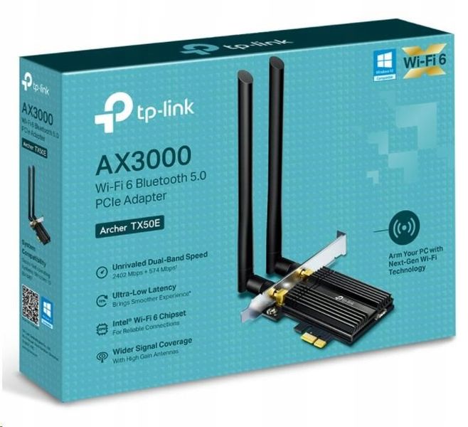 Karta sieciowa TP-Link Archer TX50E zdjęcie 2