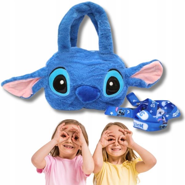 TOREBKA TORBA STITCH STICH NA RAMIĘ PLUSZOWA MASKOTKA PLUSZOWA zdjęcie 1