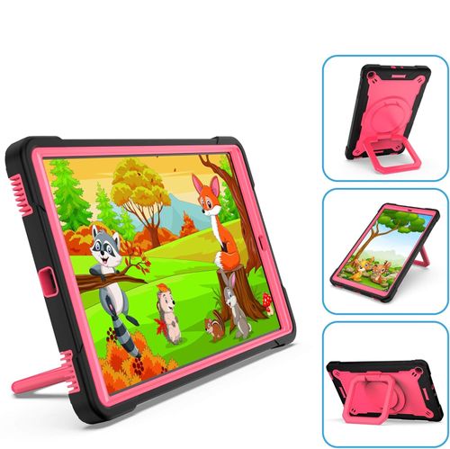 Etui do iPad 8/7 10.2" z Podstawką i Paskiem na Ramię Różowe na Arena.pl