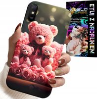 ETUI DO XIAOMI REDMI 9A - RODZINKA RÓŻANYCH MISIÓW UPOMINEK +FOLIA