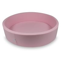 Suchy basen 130x30cm pudrowy róż bez piłek