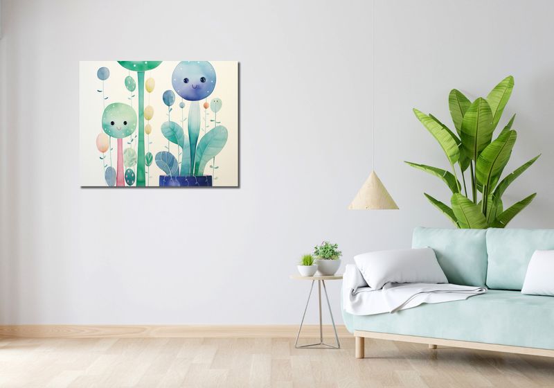 Obraz 90x70cm Uśmiechnięte Galaktyki zdjęcie 2