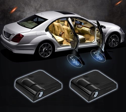 2x LED LOGO PROJEKTOR HD BEZPRZEWODOWE NA BATERIE FORD WSZYSTKIE MODELE na Arena.pl