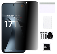 Szkło hybrydowe prywatyzujące do XIAOMI 17T PRO ochrona na wyświetlacz 9H