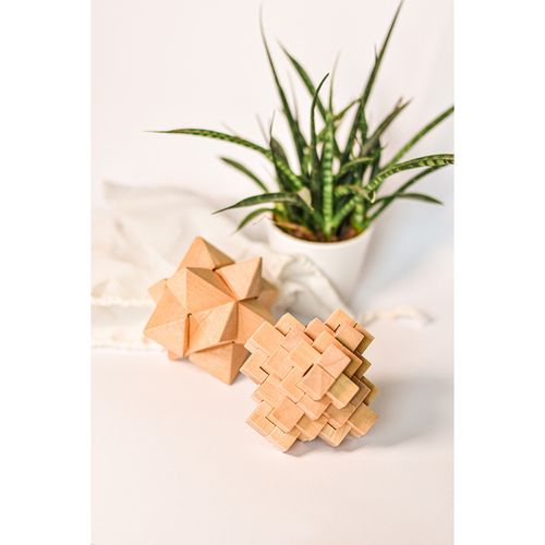 Układanka logiczna UPOMINKARNIA Star Ecru na Arena.pl