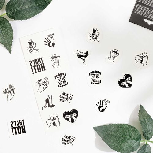 set of 10 temporary tattoos   kinky collection na Arena.pl