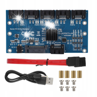 ADAPTER SATA 1 DO 5 6-PORTOWY INTERFEJS SATAIII 6,0GB/S