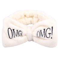 Opaska kosmetyczna kremowa OMG