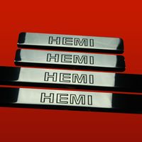 Listwa progowa JEEP COMMANDER  HEMI Stal nierdzewna 304 połysk 4szt