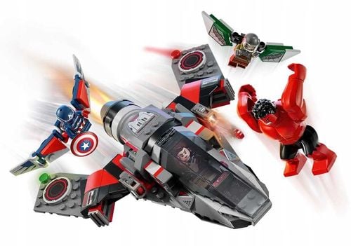 76292 - lego super heroes - kapitan ameryka kontra czerwony hulk — bitwa na Arena.pl