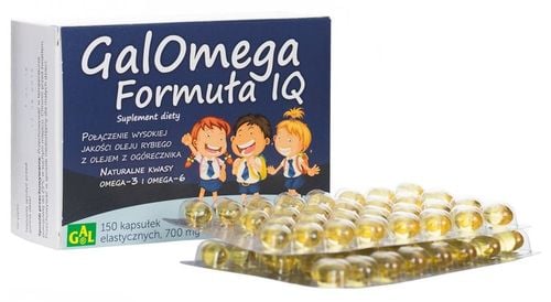GalOmega Formuła IQ suplement diety, 150 kapsułek na Arena.pl