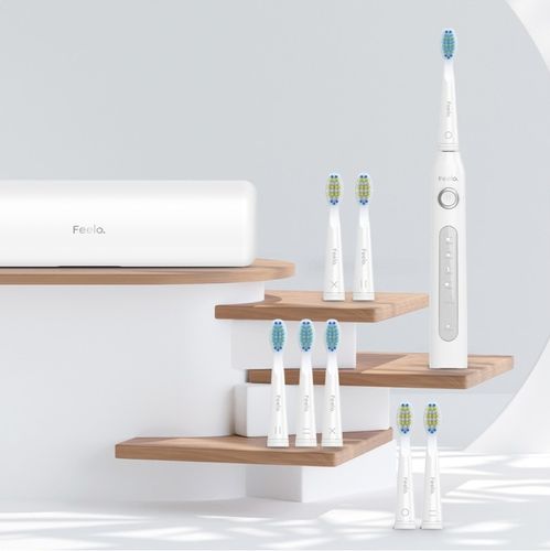 Szczoteczka elektryczna dla dzieci 7+ do zębów FEELO EASY 8 końcówek na Arena.pl