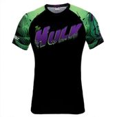 Poundout - Rashguard short Marvel Hulk S