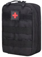 Apteczka Saszetka wojskowa taktyczna MOLLE kieszeń  C51_Czarny