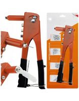 ZESTAW NITOWNICA RĘCZNA DO NITÓW 4 KOŃCÓWKI + NITY 4 KOŃCÓWKI