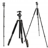 STATYW FOTO VIDEO TRIPOD MITOYA MTY222 180cm GŁOWICA KULOWA NÓŻKA MONOPOD