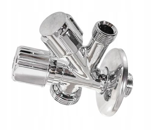 ZAWÓR KUREK DO BATERII PRALKI ZMYWARKI KOMBI KOMBINOWANY 1/2''x3/4''x3/8'' na Arena.pl