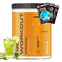 nowmax PRE WORKOUT EXTREME PUMP 500 g WYTRZYMAŁOŚĆ PRZEDTRENINGÓWKA ENERGIA