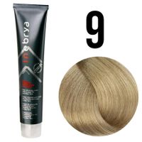 Inebrya farba do włosów, koloryzacja trwała, 100 ml 9 bardzo jasny blond czysty