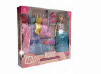 Elefun Lalka ROXIE Szafa stylistki + dodatki