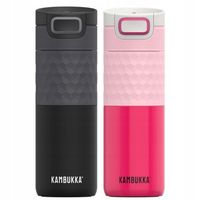 Kubek termiczny 2x kubek na kawę termos Kambukka zestaw Neon Nights