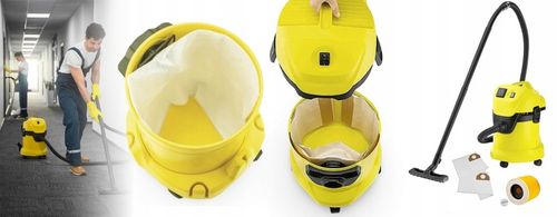 10x WORKI DO ODKURZACZA KARCHER WD3 WD2 SE4001 PLUS KWD V-17 V-15 V12 FILTR na Arena.pl