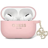 guess guap2lecg4p airpods pro 2 (2022/2023) cover różowy/pink liquid