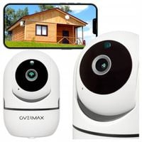 KAMERA DOMOWA OBROTOWA HD 355° KAMERKA IP 1080p 4DIODY MIKROFON GŁOŚNIK