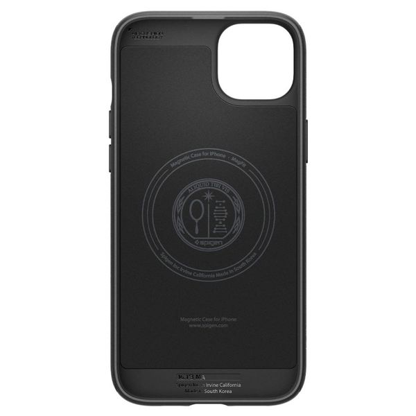 spigen mag armor magsafe iphone 15 matte black zdjęcie 4