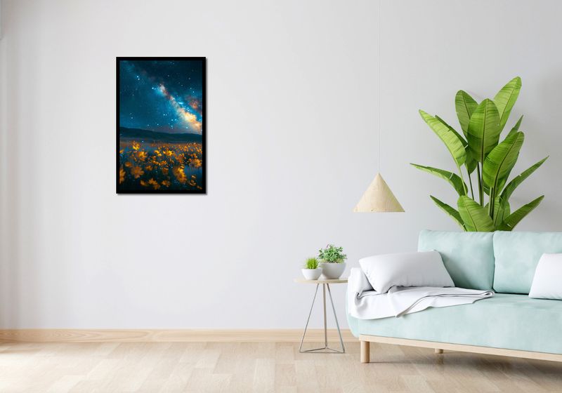Plakat 53x81cm Nocne Niebiosa zdjęcie 4